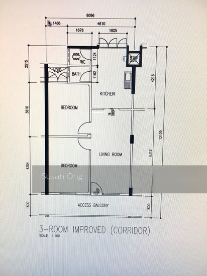 Blk 2 Tanjong Pagar Plaza (Central Area), HDB 3 Rooms #130827082